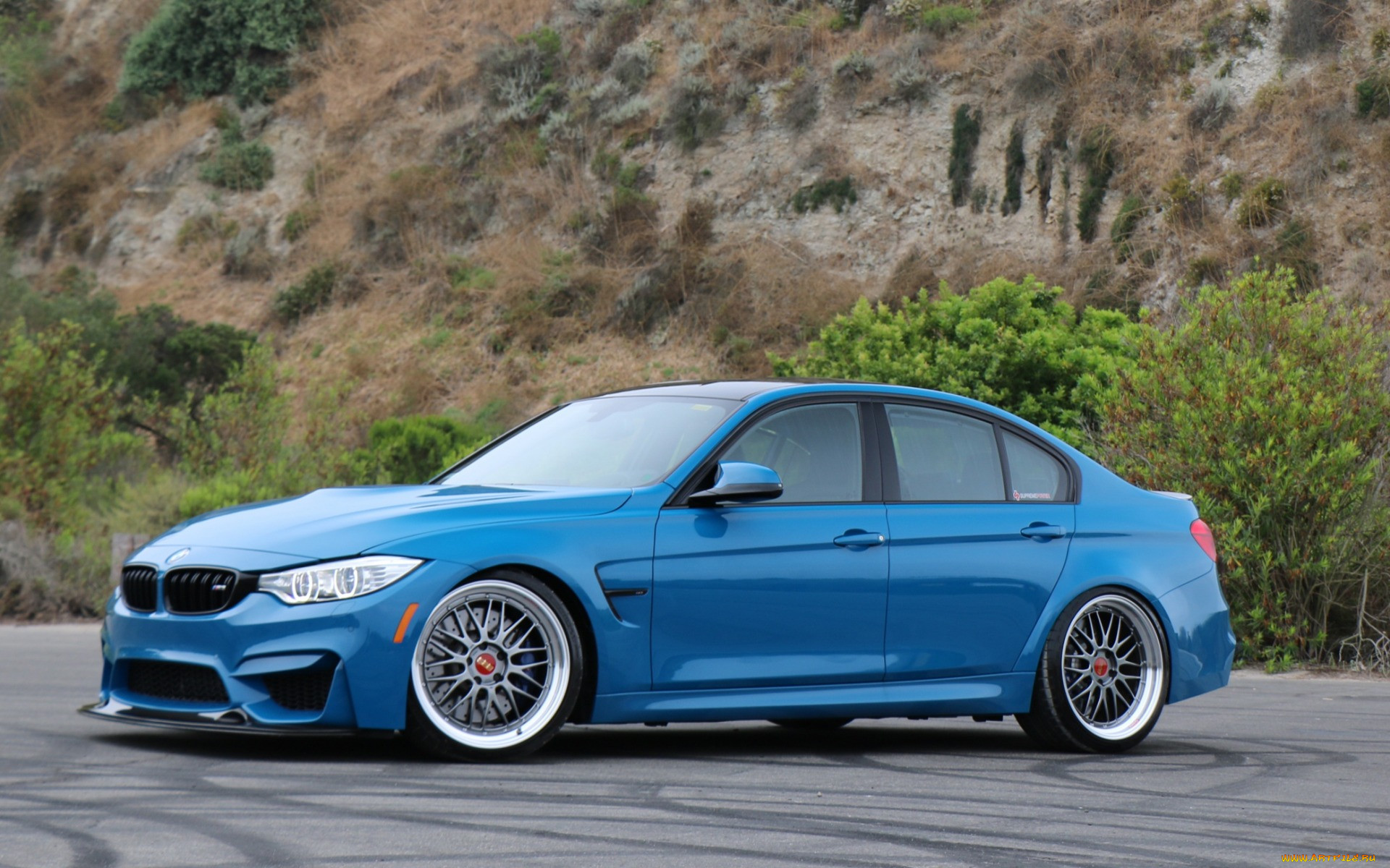 bmw m3 f80 2018, , bmw, 2018, tuning, , f80, , , , blue, cars, stance, m3